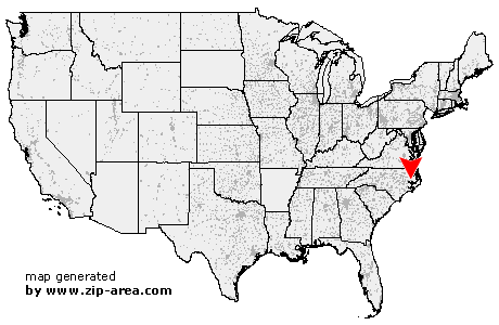 Location of Belhaven