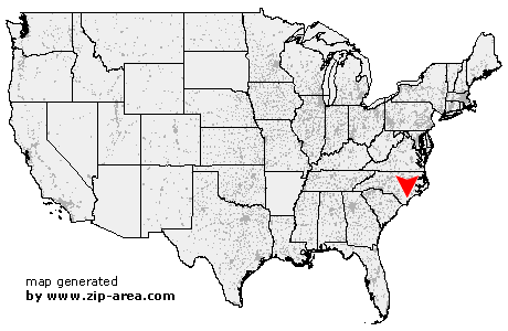 Location of Castle Hayne