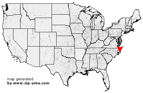 Location of Hatteras