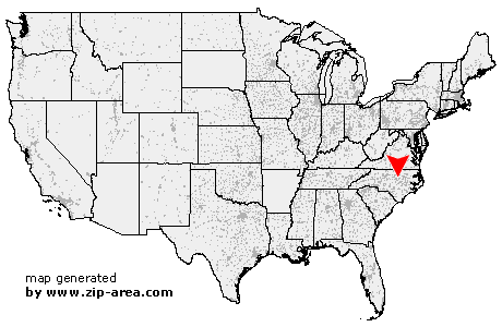 Location of Knightdale