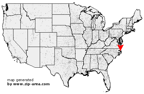 Location of Manns Harbor