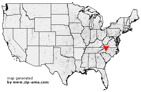 Location of Paw Creek