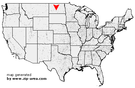 Location of Bismarck