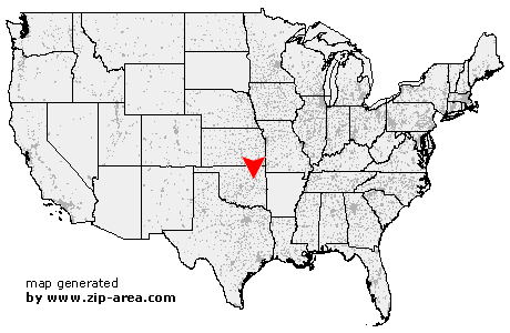 Location of Glenpool