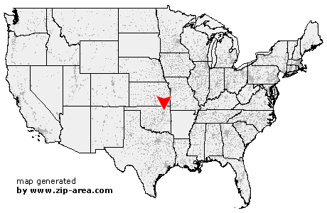 Location of Oologah