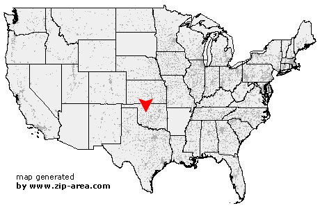 Location of Watonga