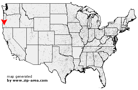 Location of Grants Pass