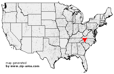 Location of Hickory Grove