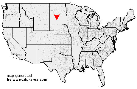 Location of Okaton