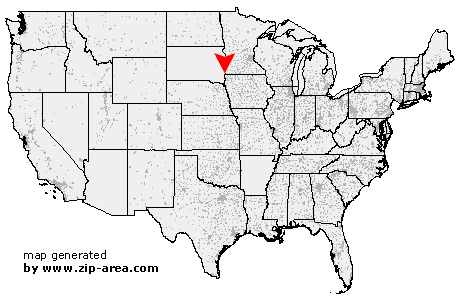 Location of Rowena