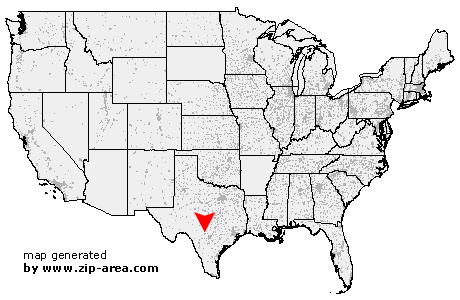 Location of Bandera