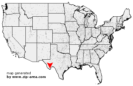 Location of Big Bend National Park