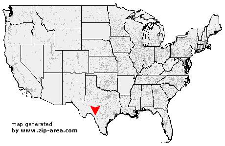 Location of Brackettville