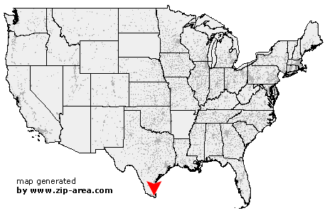 Location of Brownsville