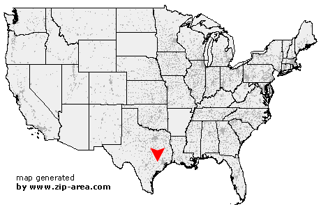 Location of Cat Spring