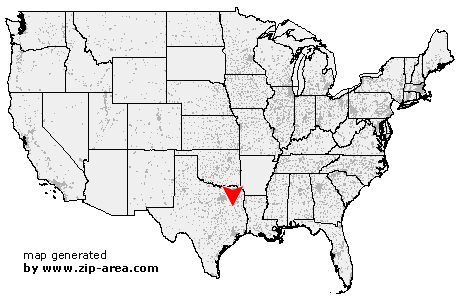 Location of Cuney