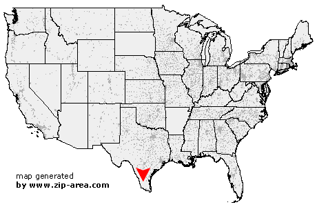 Location of Hebbronville