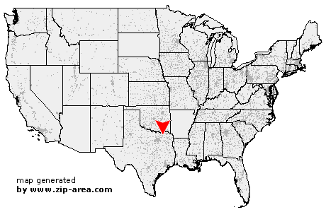 Location of Pecan Gap