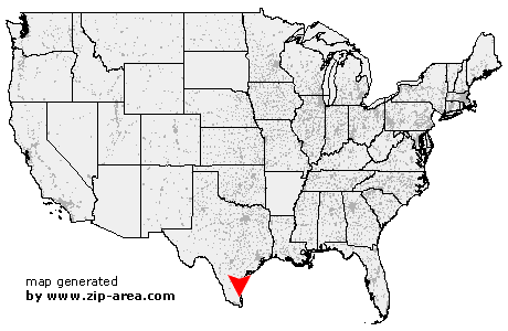 Location of Port Mansfield