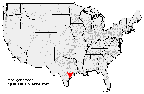 Location of Port O Connor