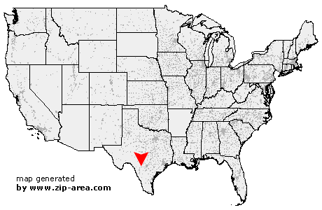 Location of Sabinal