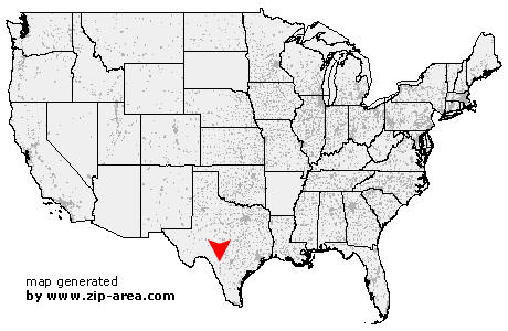 Location of Uvalde