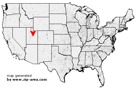 Location of Castle Dale