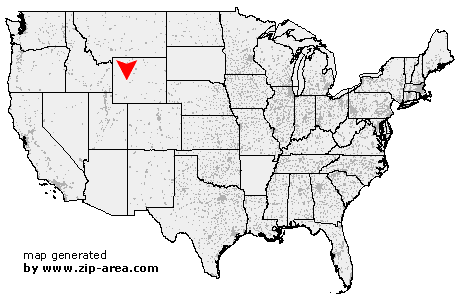 Location of Fort Washakie