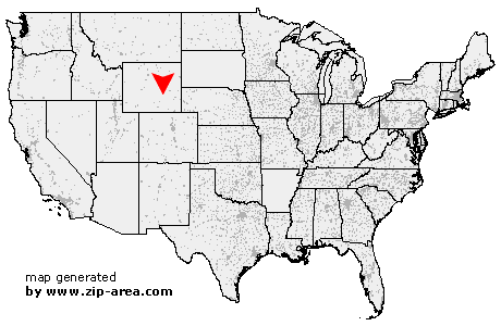 Location of Shirley Basin